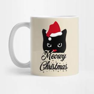 Meowy Christmas Mug